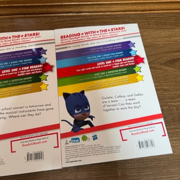 3 PJ Masks Ready to Read Books - Picture 8 of 8